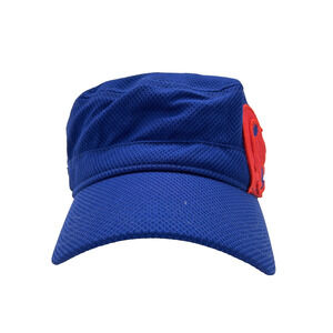 Chicago Cubs Hat Cap Strap Back Womens MLB Baseball Mesh New Era Official Team‎